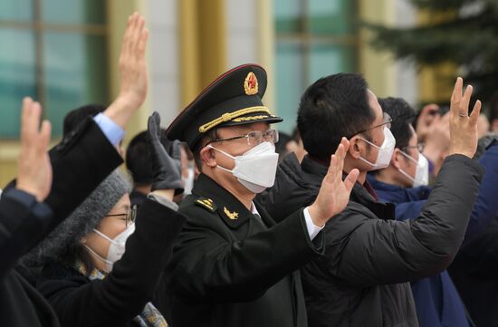 Russia China Departure