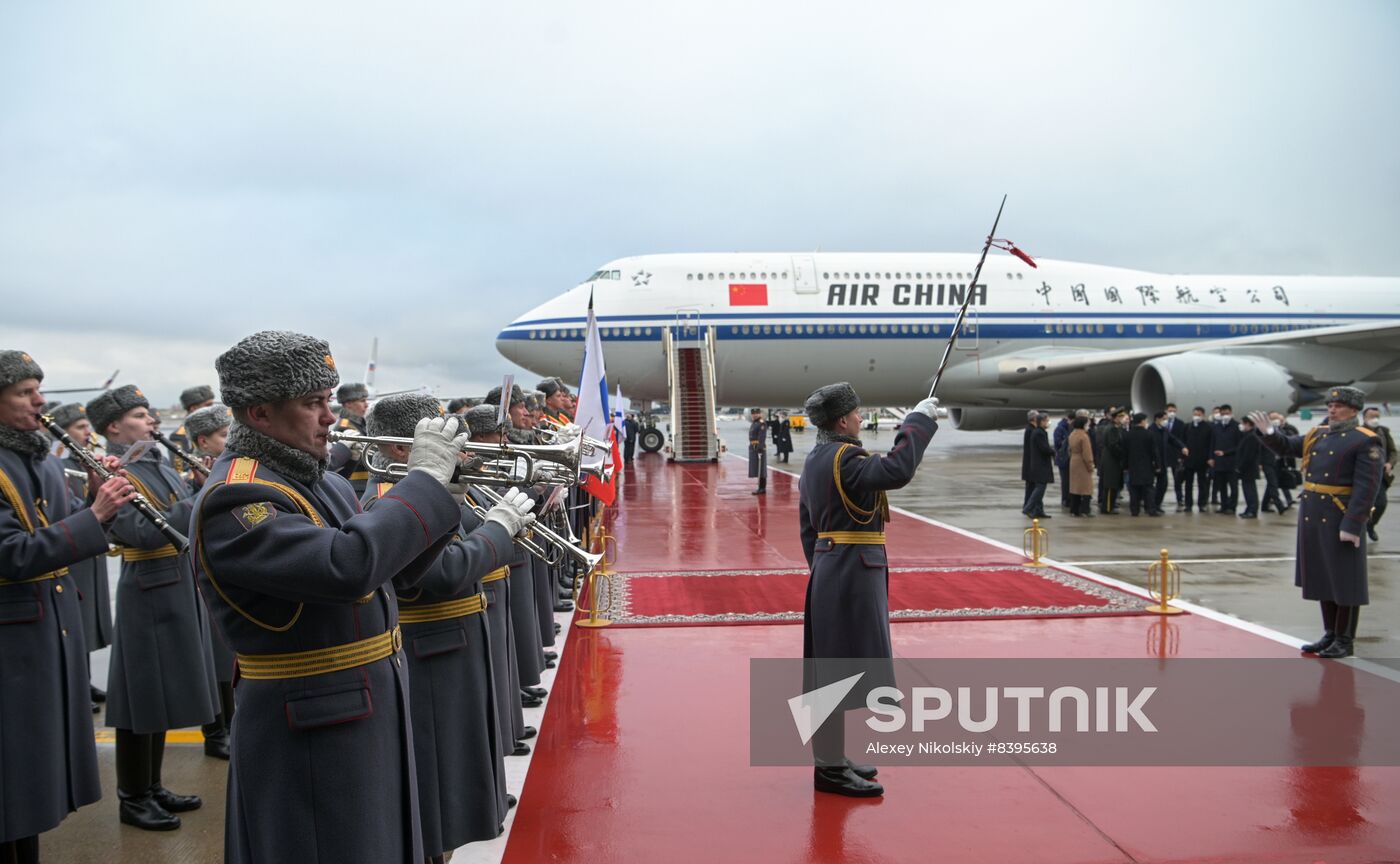 Russia China Departure