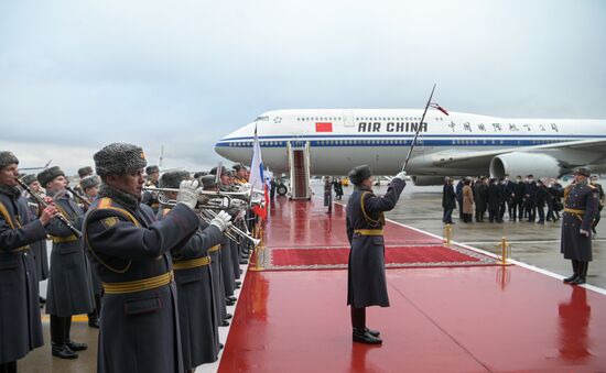 Russia China Departure