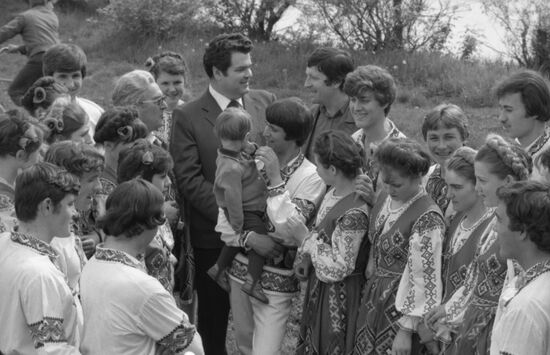 First Secretary of Moldovan Communist Party Slobodzeya District Committee Protsenko