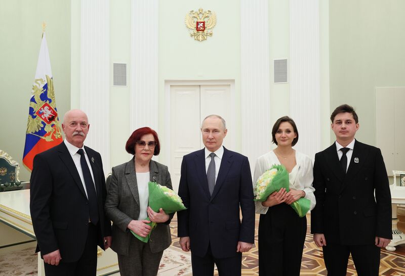 Russia Putin Presidential Prize