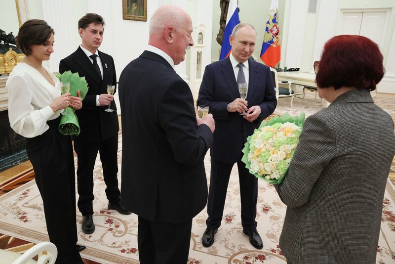 Russia Putin Presidential Prize