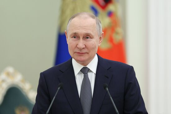 Russia Putin Presidential Prize