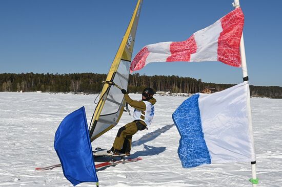 Russia Siberia Winter Windsurfing Championship