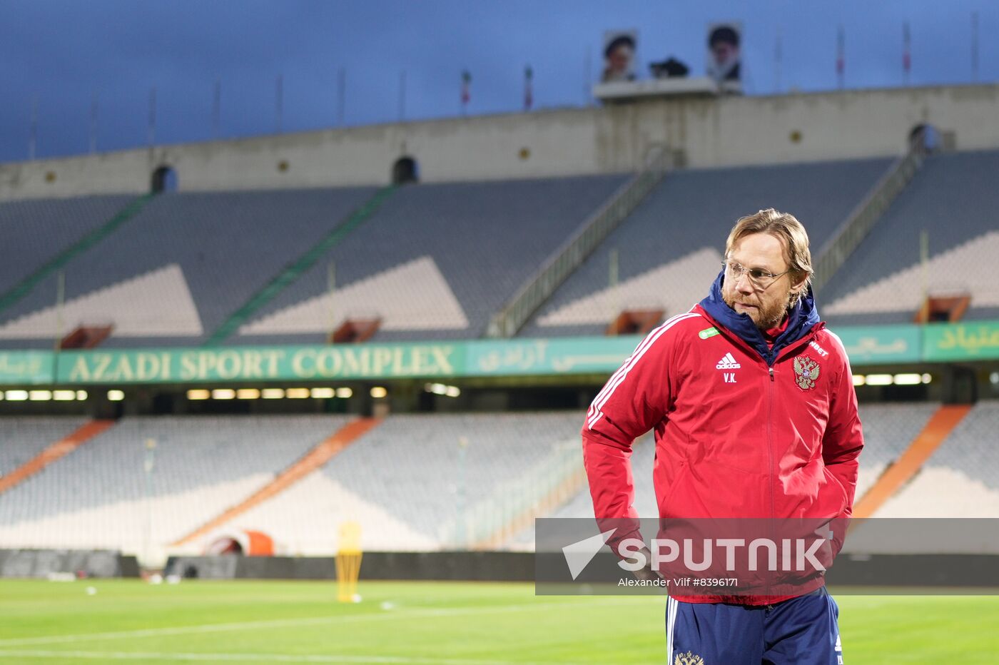 Iran Soccer Russia Training