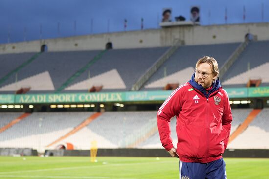 Iran Soccer Russia Training