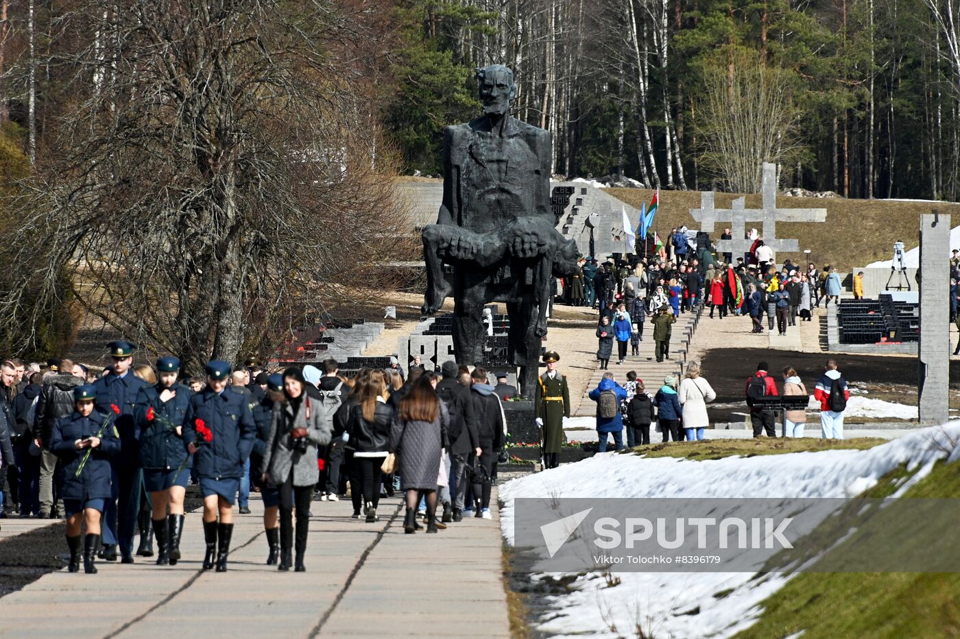 Belarus WWII Khatyn Massacre Anniversary