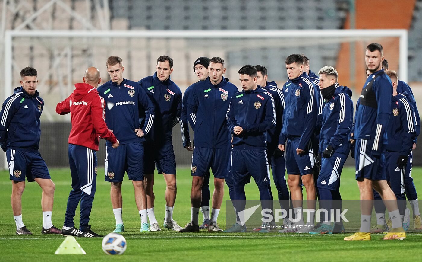 Iran Soccer Russia Training
