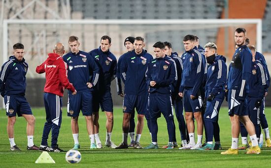 Iran Soccer Russia Training