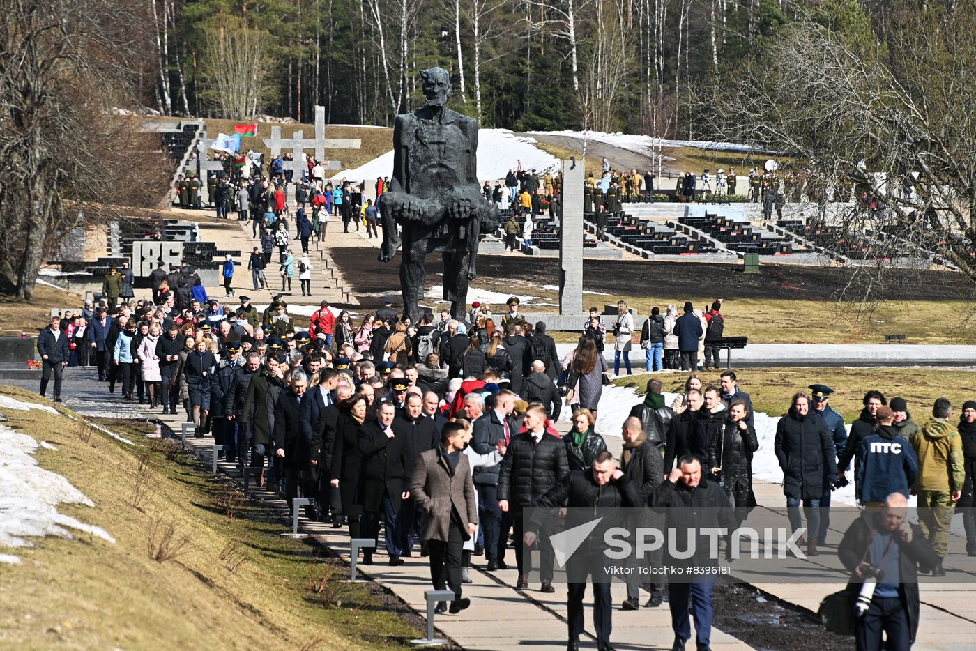 Belarus WWII Khatyn Massacre Anniversary
