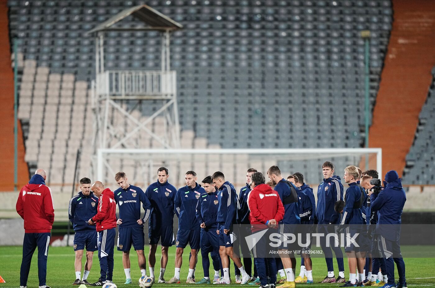 Iran Soccer Russia Training