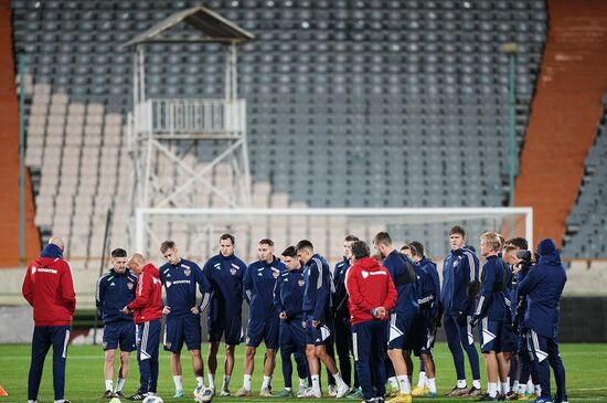 Iran Soccer Russia Training