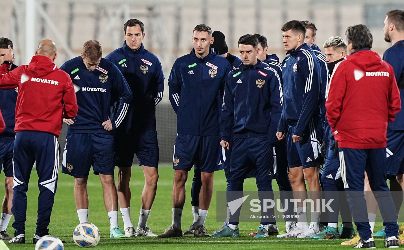 Iran Soccer Russia Training