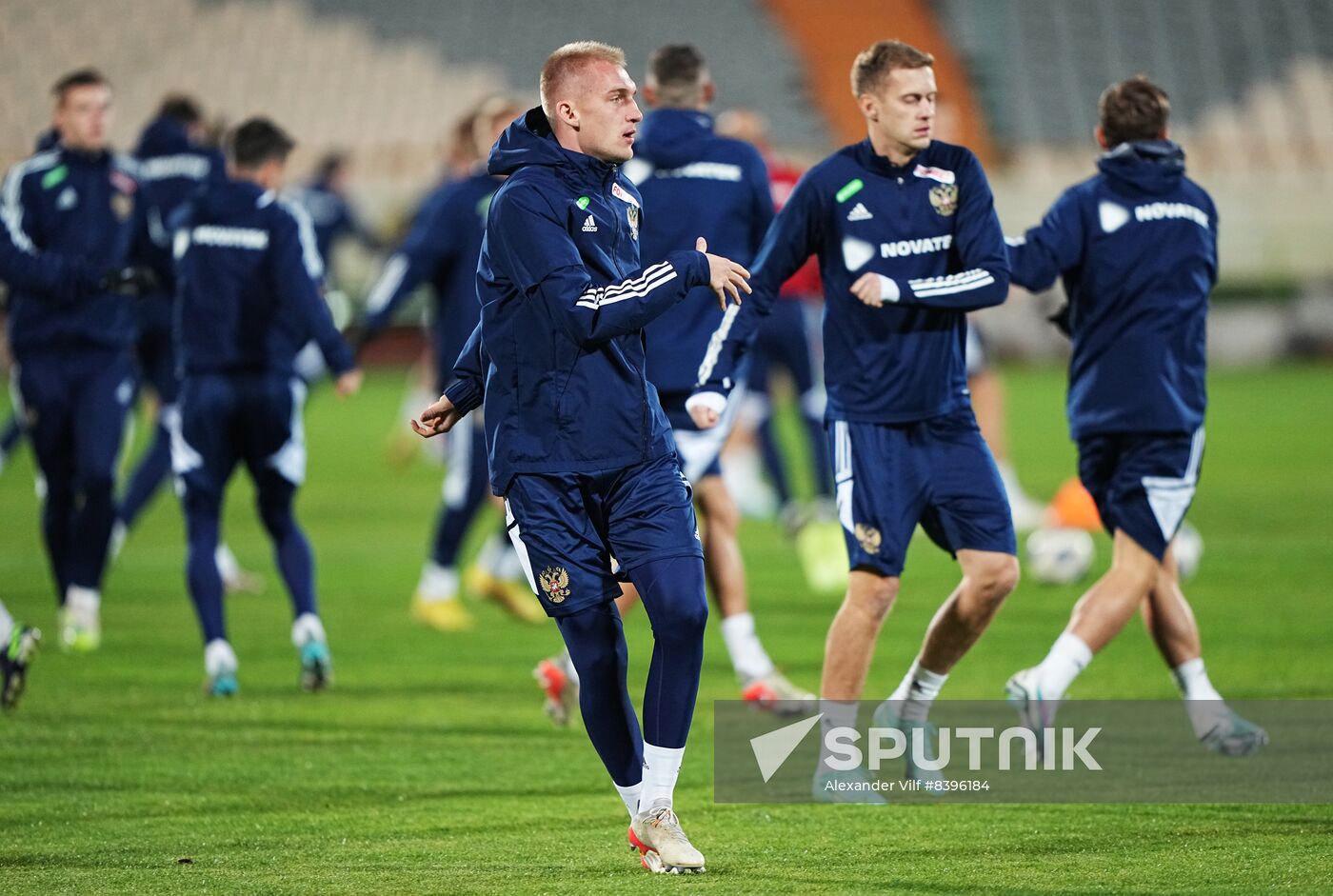 Iran Soccer Russia Training