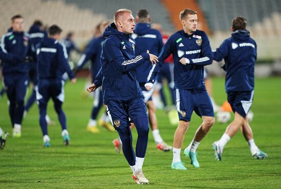 Iran Soccer Russia Training