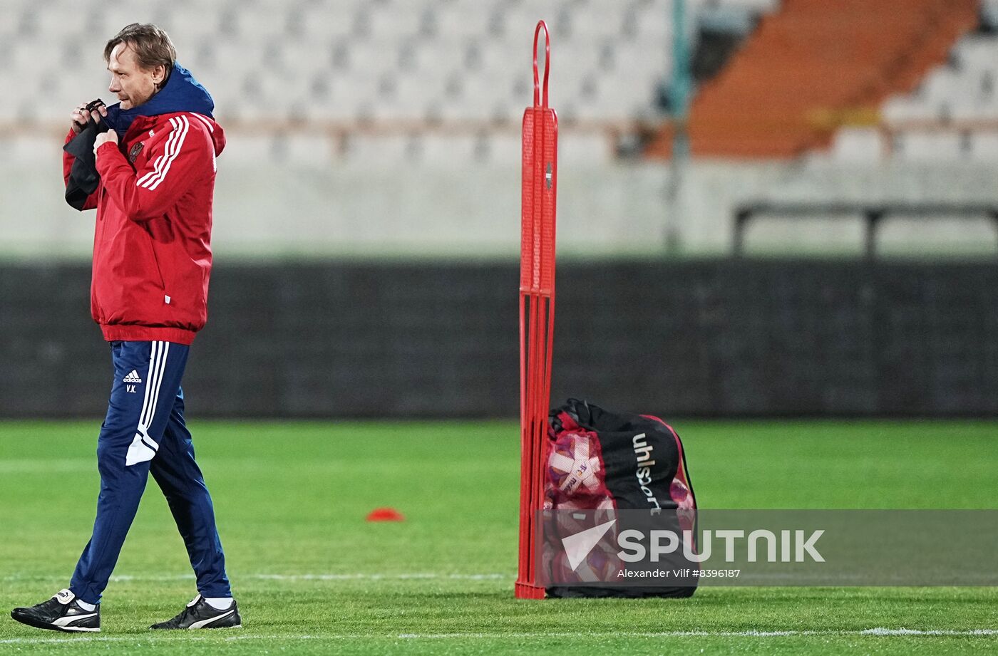 Iran Soccer Russia Training