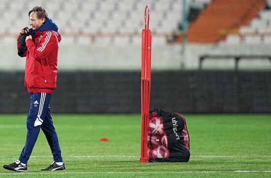 Iran Soccer Russia Training