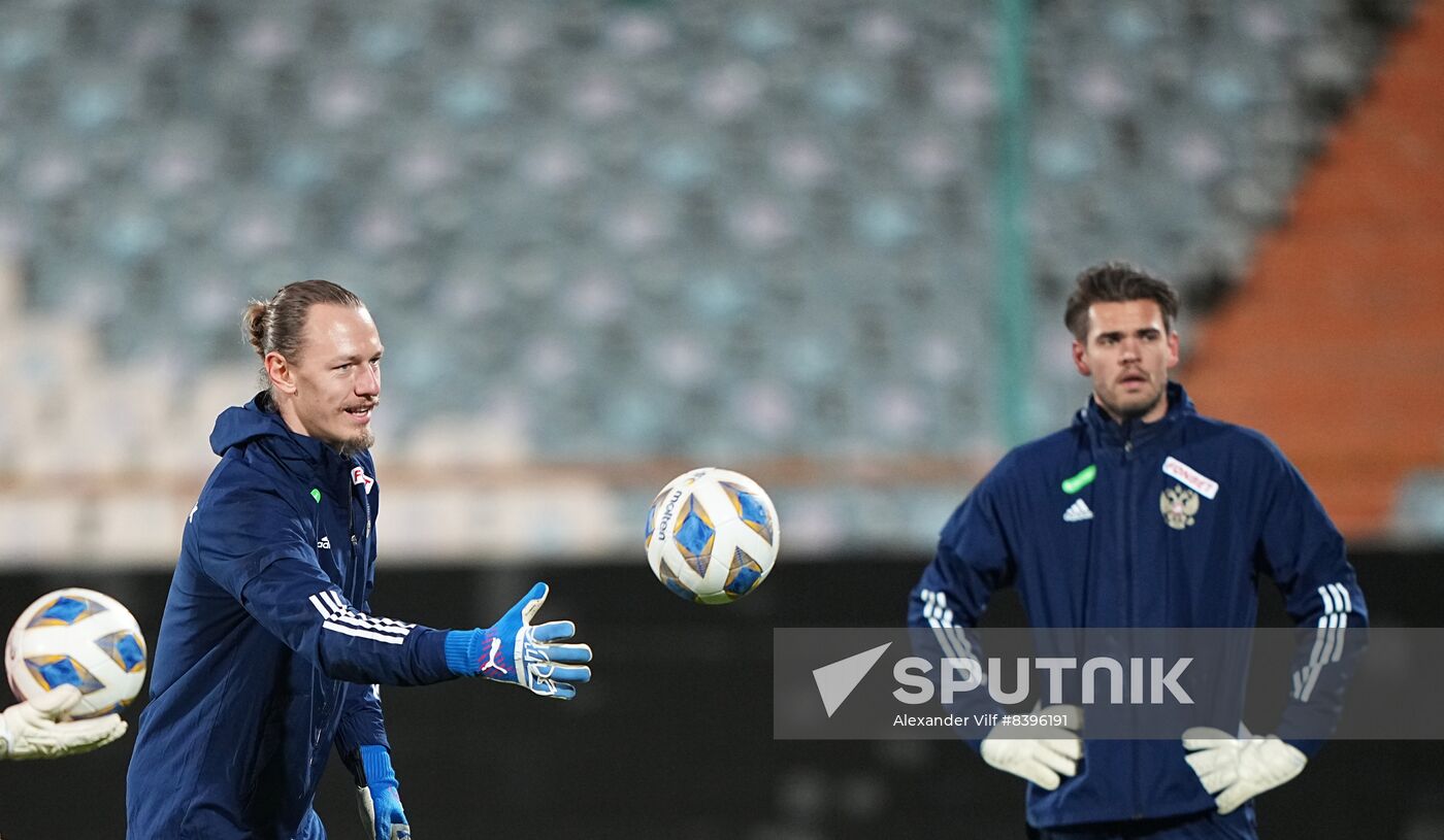 Iran Soccer Russia Training