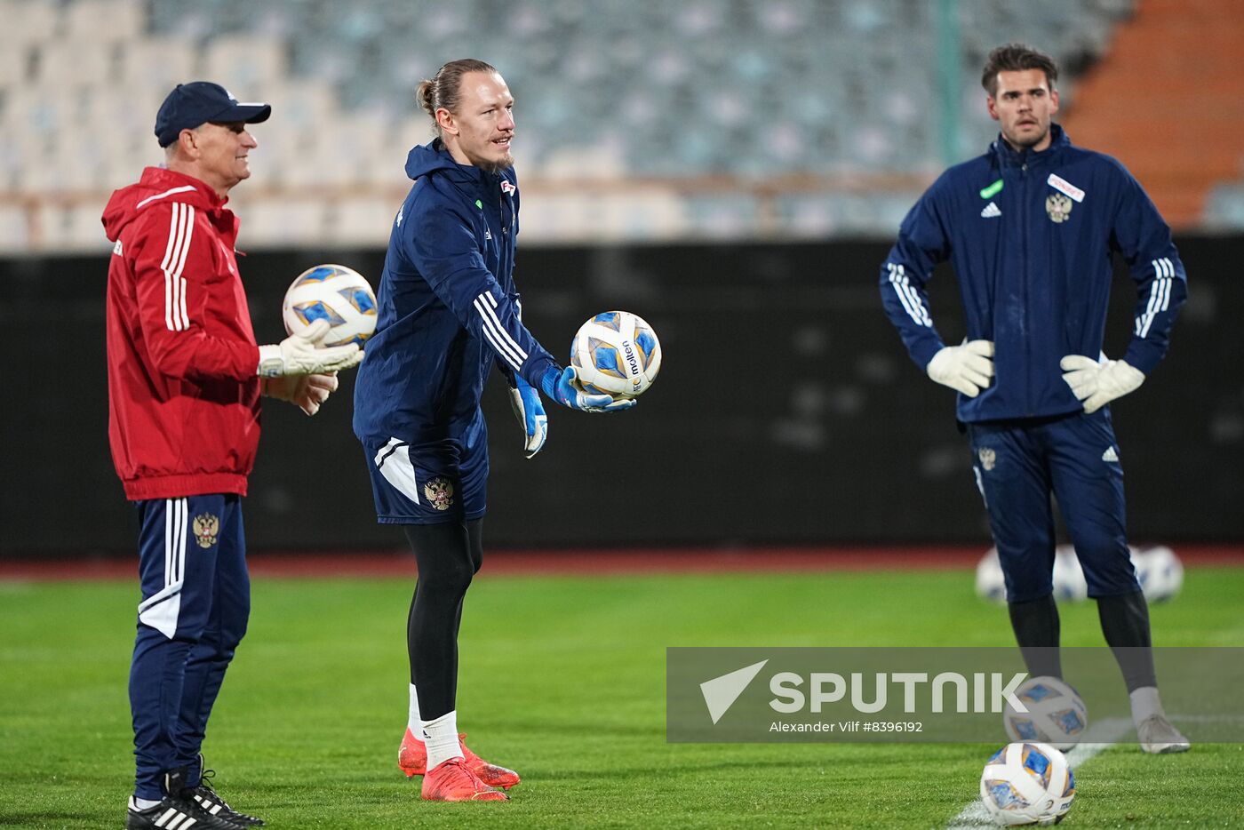 Iran Soccer Russia Training