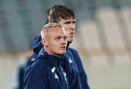Iran Soccer Russia Training
