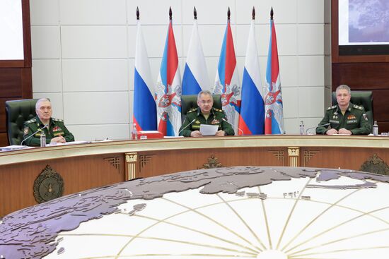 Russia Defence Ministry Board