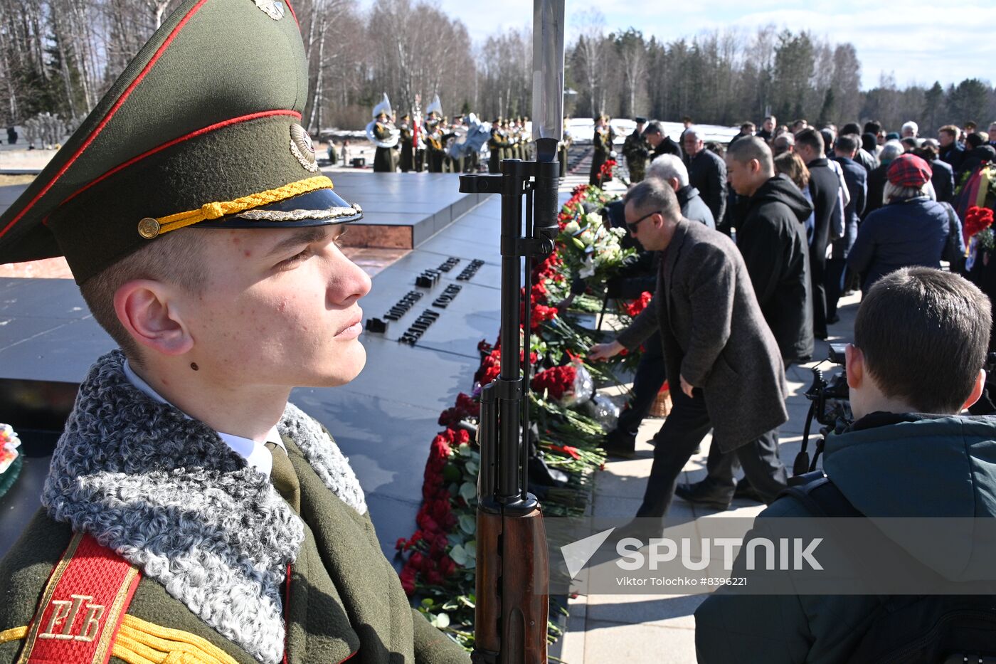 Belarus WWII Khatyn Massacre Anniversary