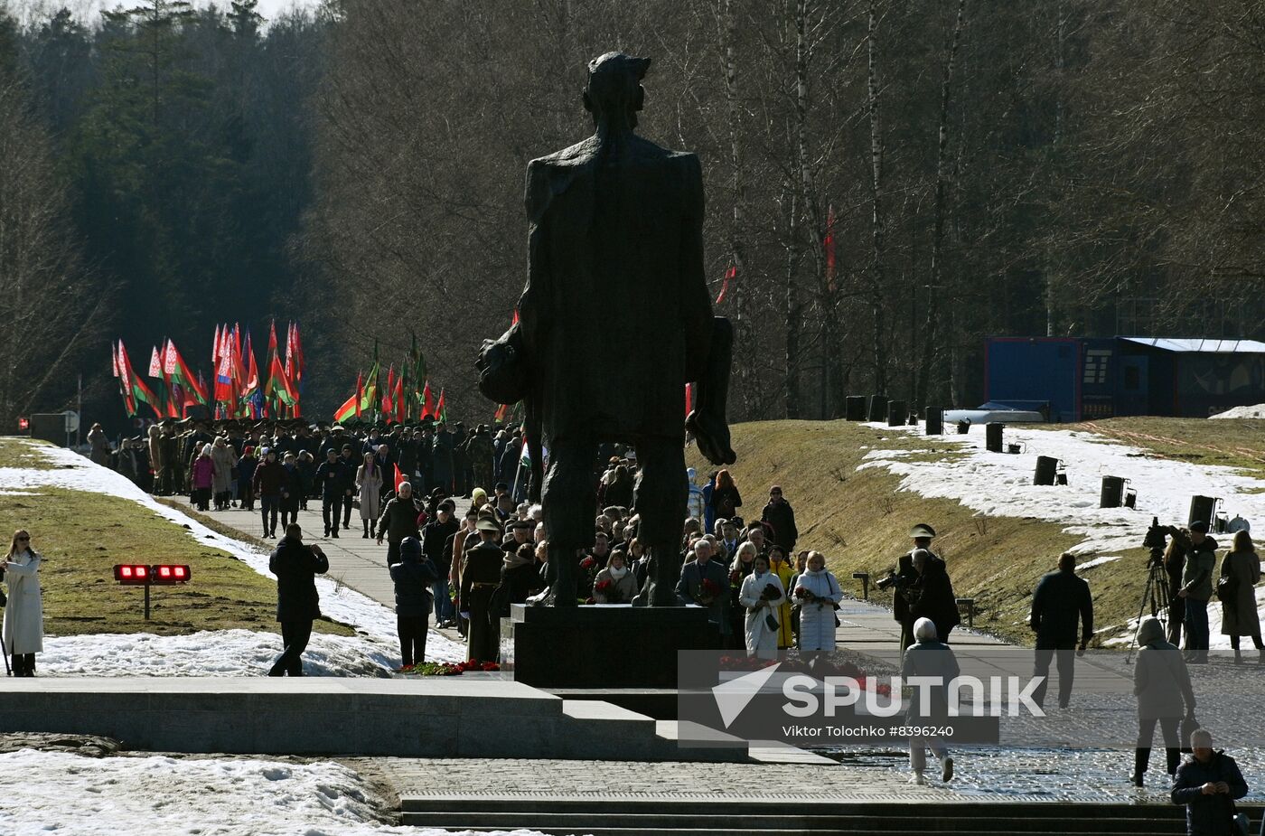 Belarus WWII Khatyn Massacre Anniversary