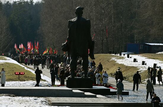 Belarus WWII Khatyn Massacre Anniversary