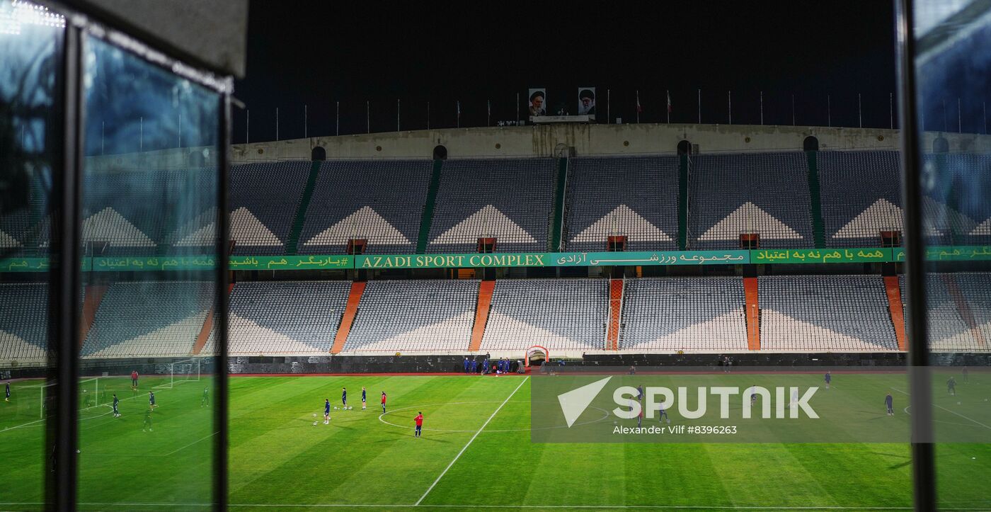 Iran Soccer Russia Training