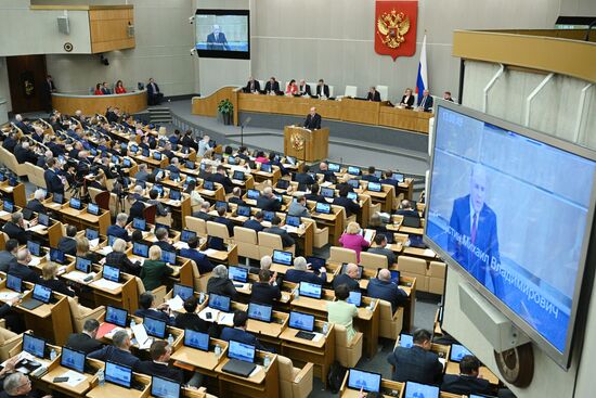 Russia Mishustin Government Report