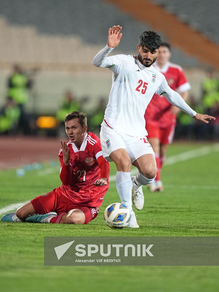 Russia Soccer Friendly Iran - Russia