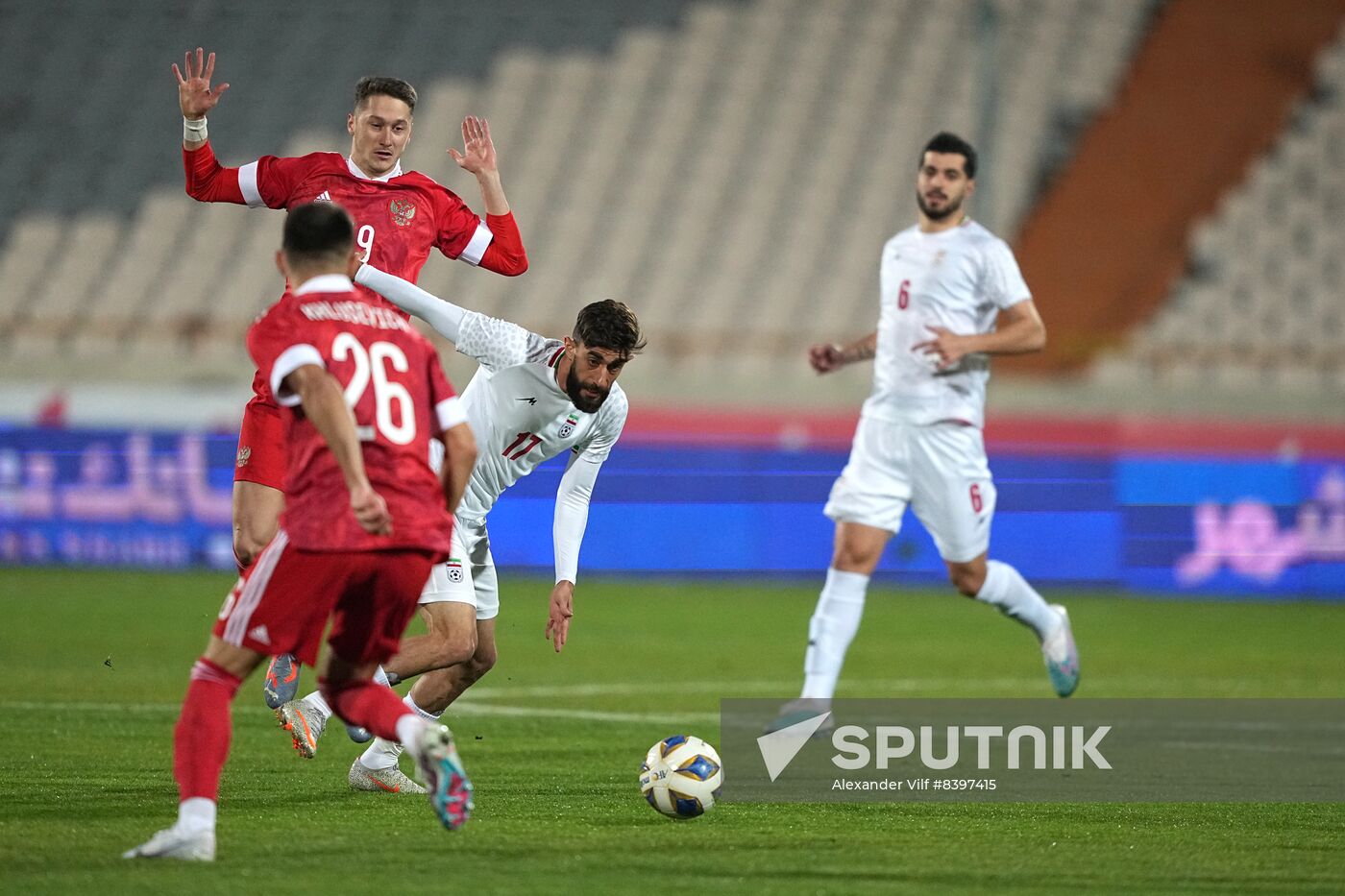 Russia Soccer Friendly Iran - Russia