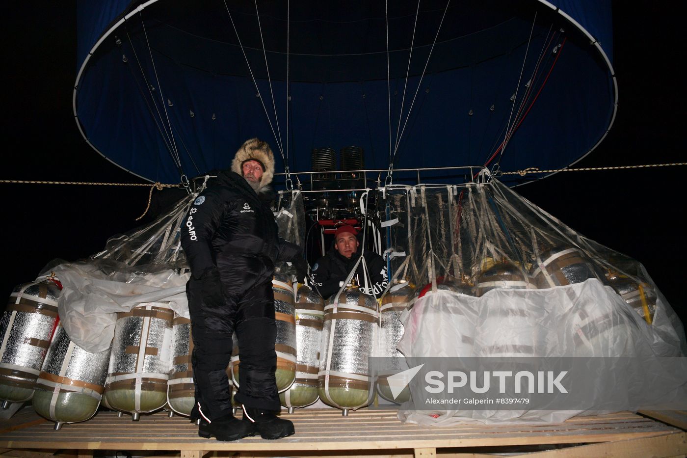 Russia Transcontinental Balloon Flight