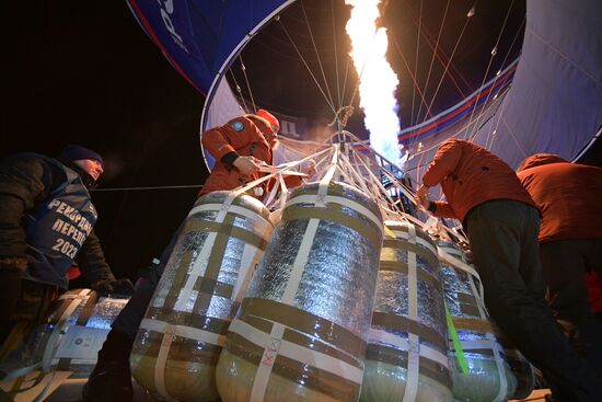 Russia Transcontinental Balloon Flight