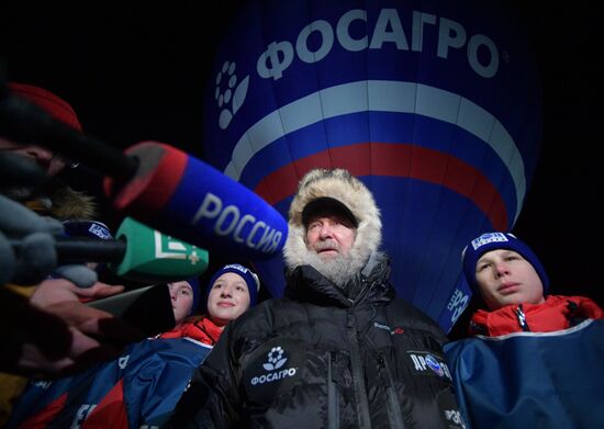 Russia Transcontinental Balloon Flight