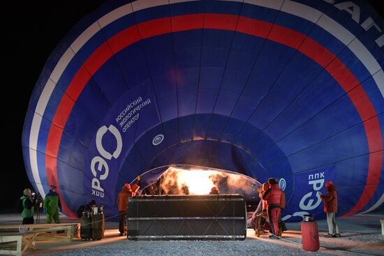 Russia Transcontinental Balloon Flight