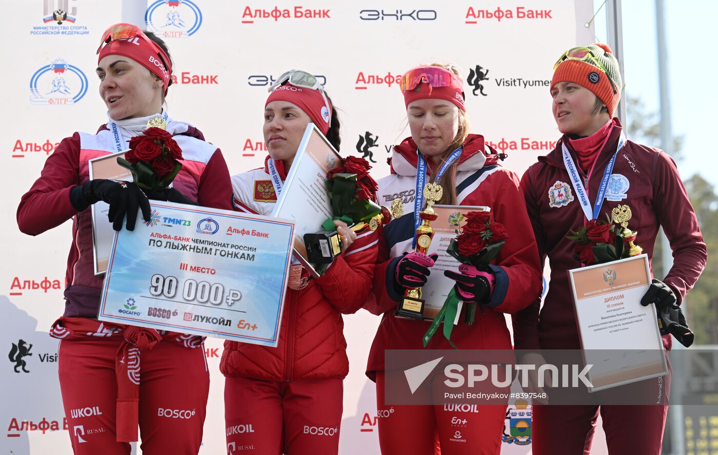 Russia Cross-Country Skiing Championship Women