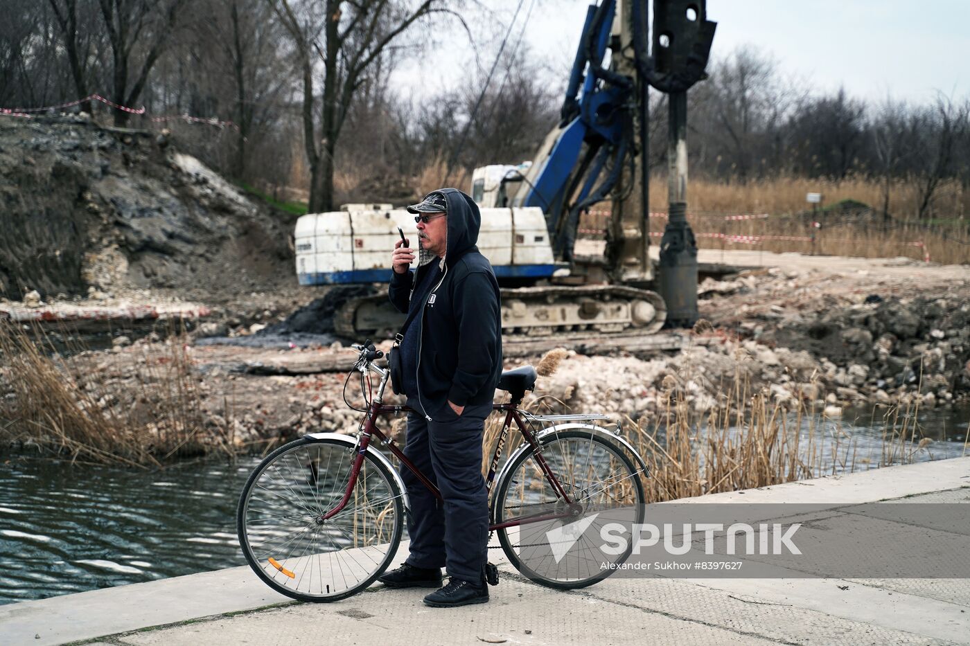 Russia Ukraine Military Operation Bridge