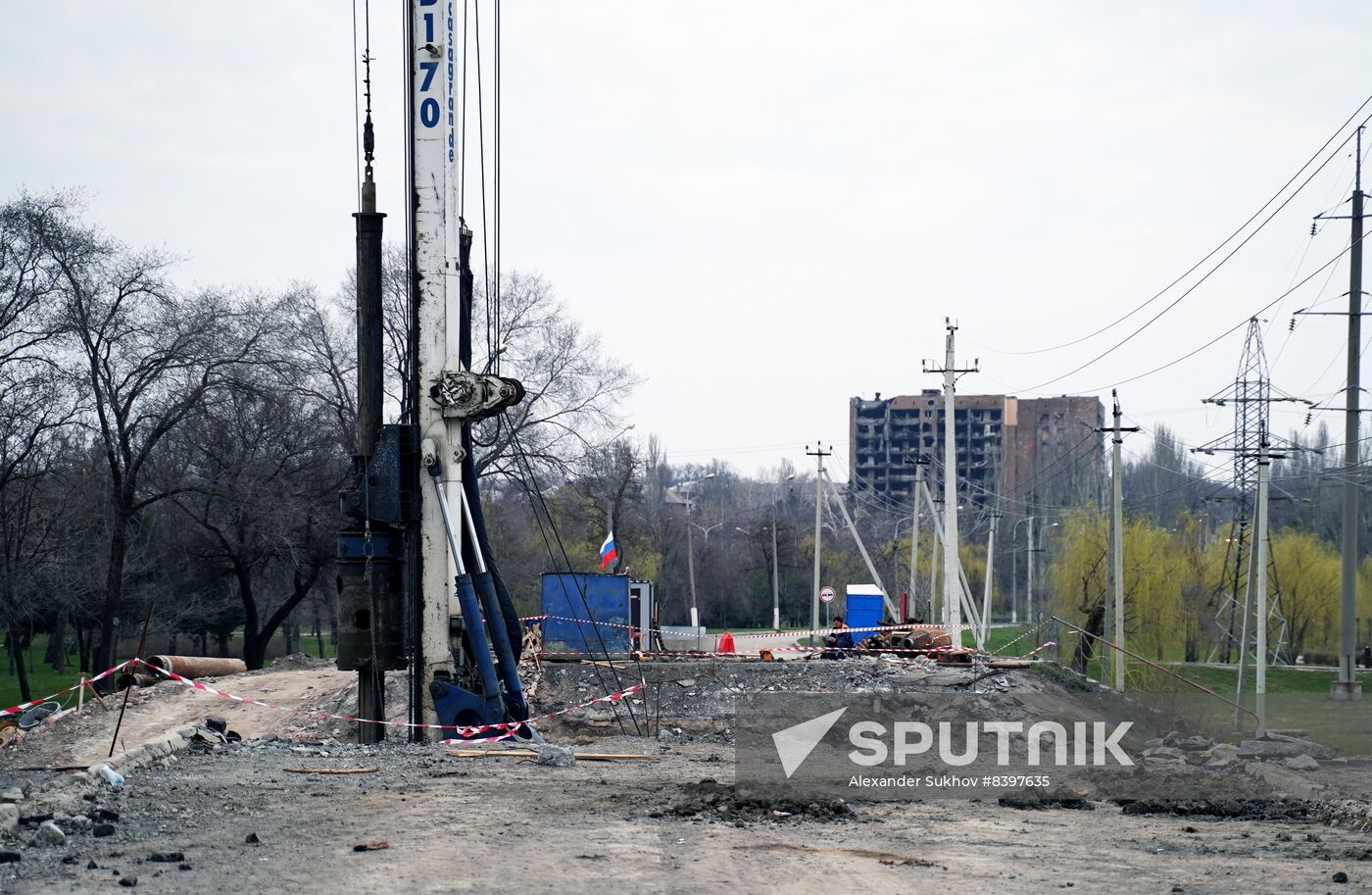 Russia Ukraine Military Operation Bridge