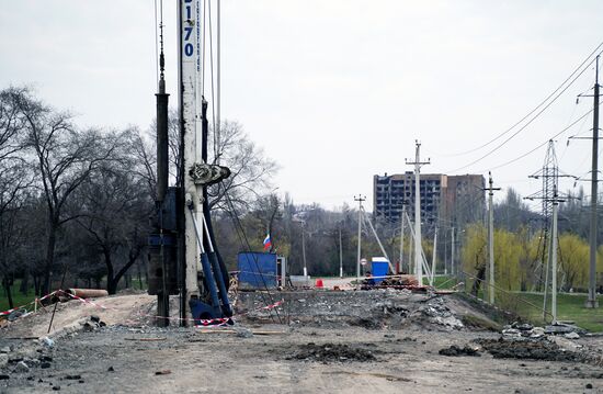 Russia Ukraine Military Operation Bridge
