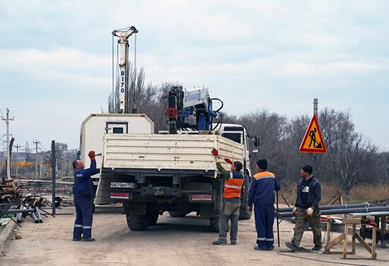 Russia Ukraine Military Operation Bridge