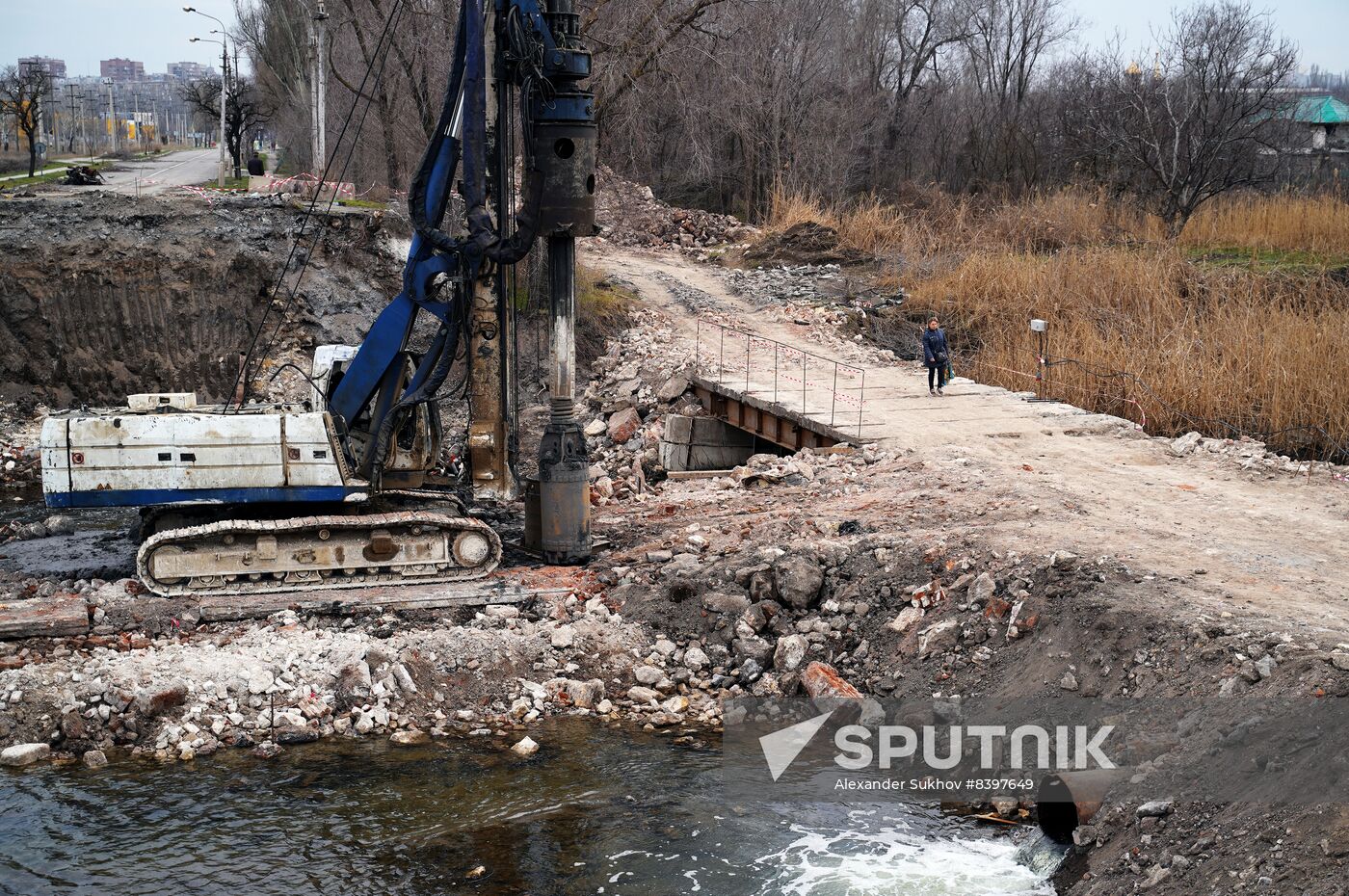 Russia Ukraine Military Operation Bridge