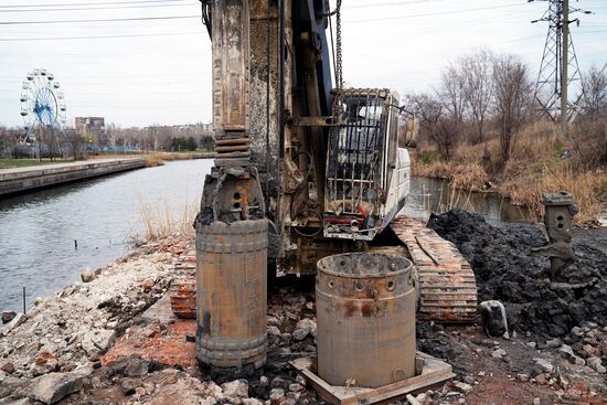 Russia Ukraine Military Operation Bridge