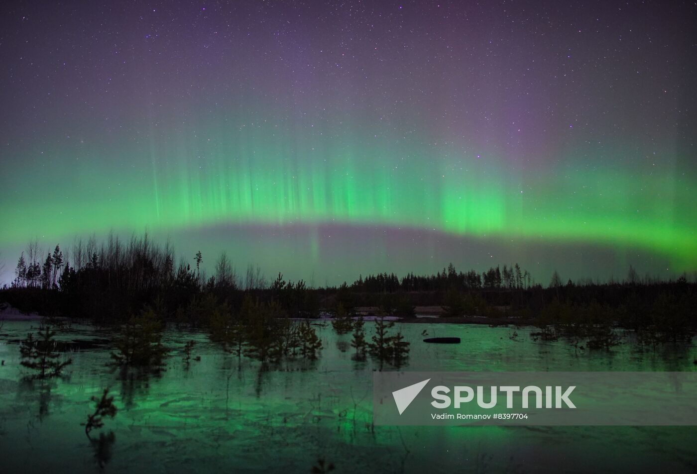 Russia Environment Aurora Borealis