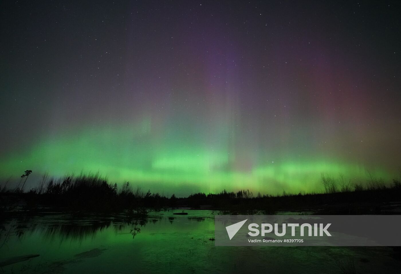 Russia Environment Aurora Borealis