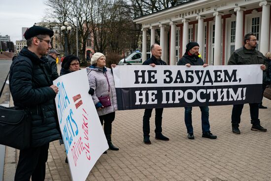 Latvia Free Speech Protection Rally
