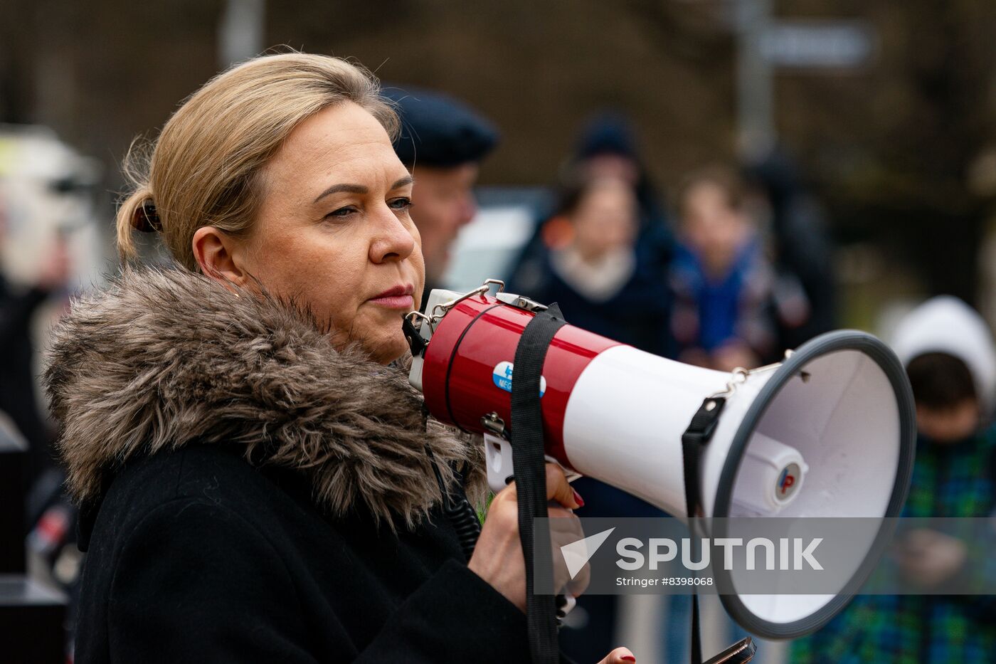 Latvia Free Speech Protection Rally