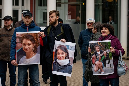 Latvia Free Speech Protection Rally