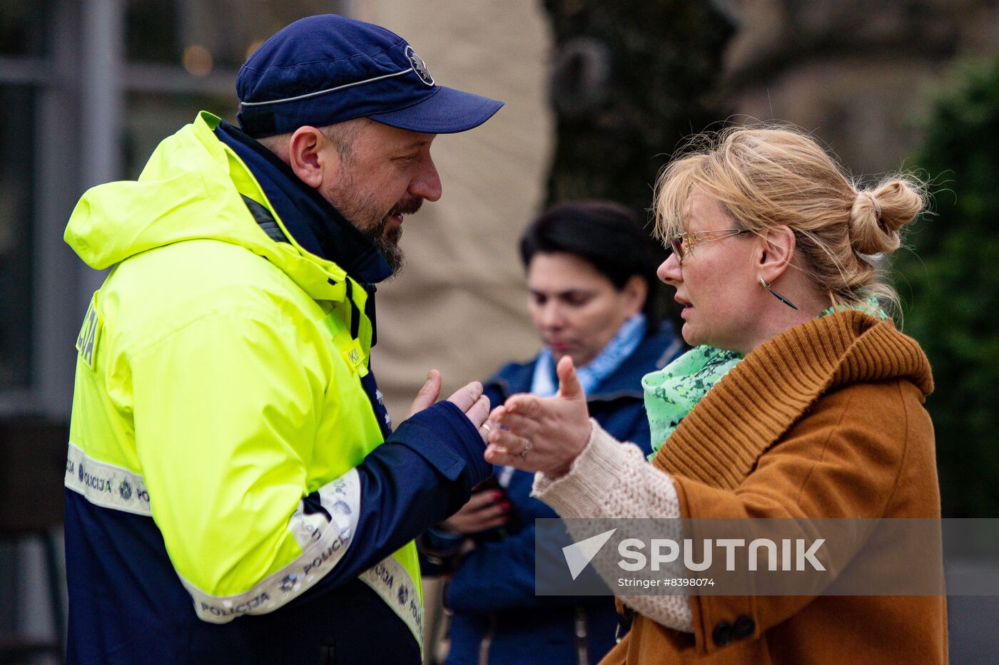 Latvia Free Speech Protection Rally