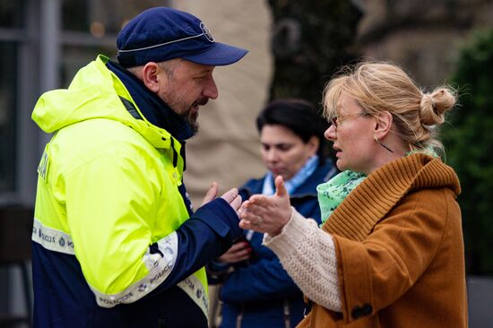Latvia Free Speech Protection Rally